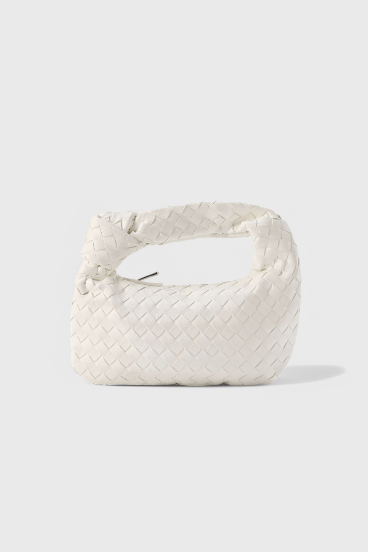 Geantă Mini Sage Woven