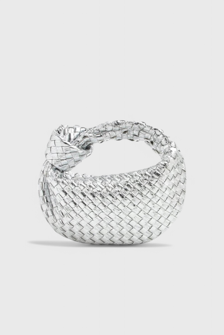 Geantă Mini Sage Woven