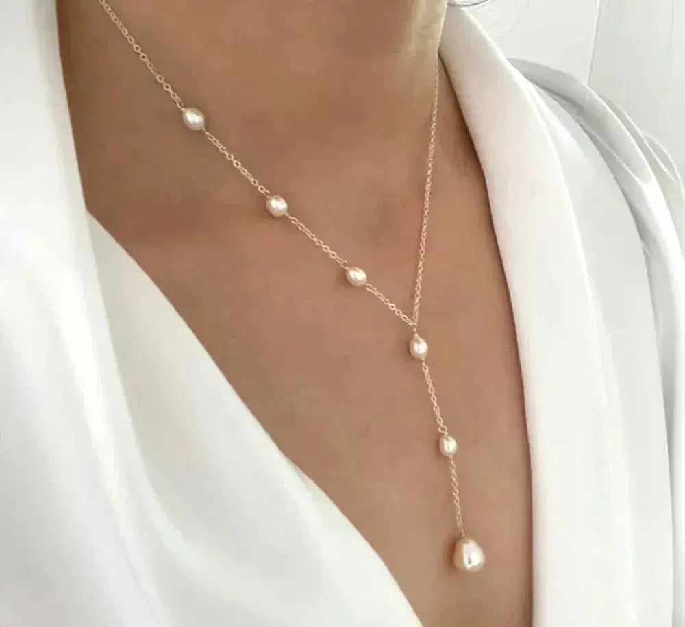 Colier Elegant Vintage cu Perle