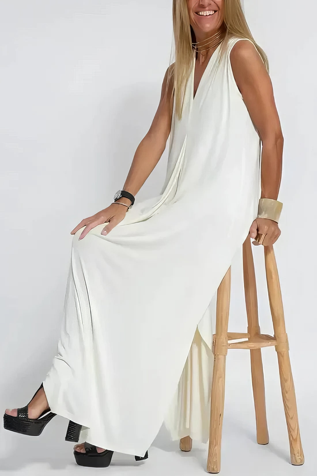 Renata | rochie lungă cu cardigan asortat