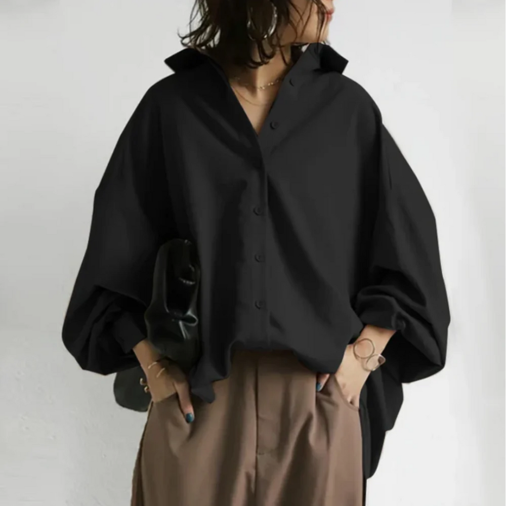 Zoey - Cămașă Oversized pentru un Look Chic de Birou