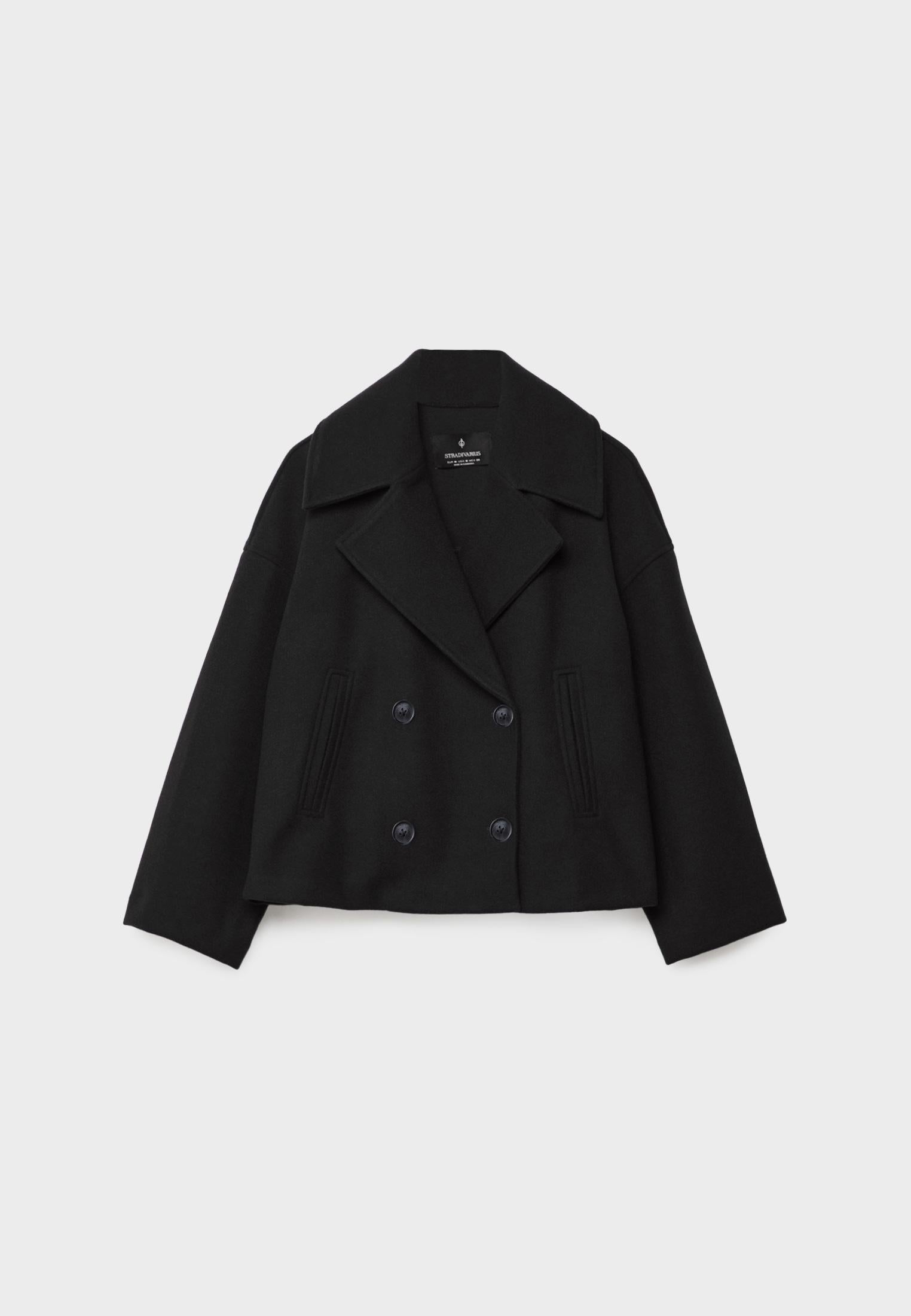 Stella – Blazer de Damă Elegant Cropped cu Rever Ascuțit